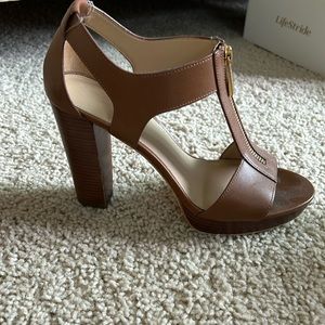 Michael Kors Berkley Leather Sandals
